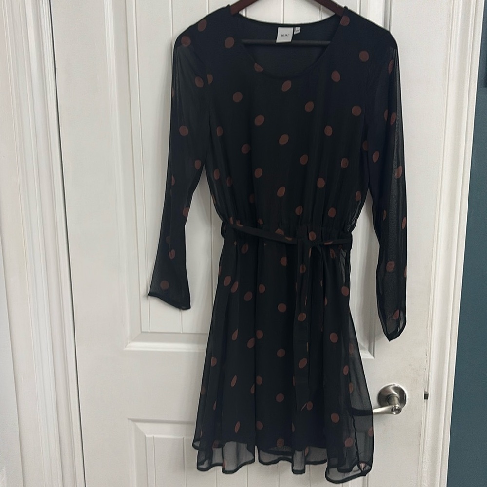 ICHI Polka Dot Dress